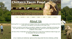 Desktop Screenshot of chilternfarmfood.co.uk